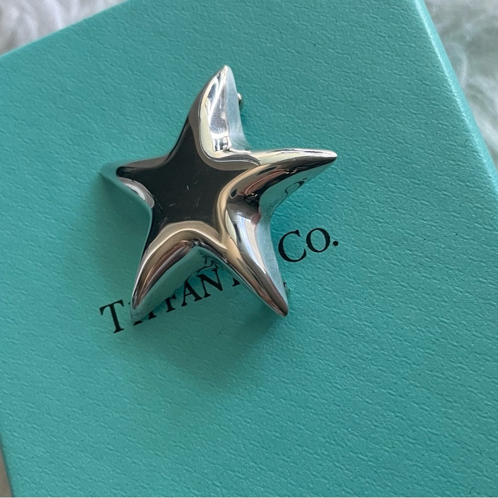 Tiffany and Co. Star Brooch Pin - Picture 5 of 11